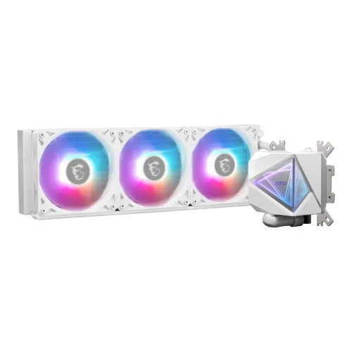 MSI MAG CORELIQUID I360 AIO ARGB Liquid CPU Cooler (White)